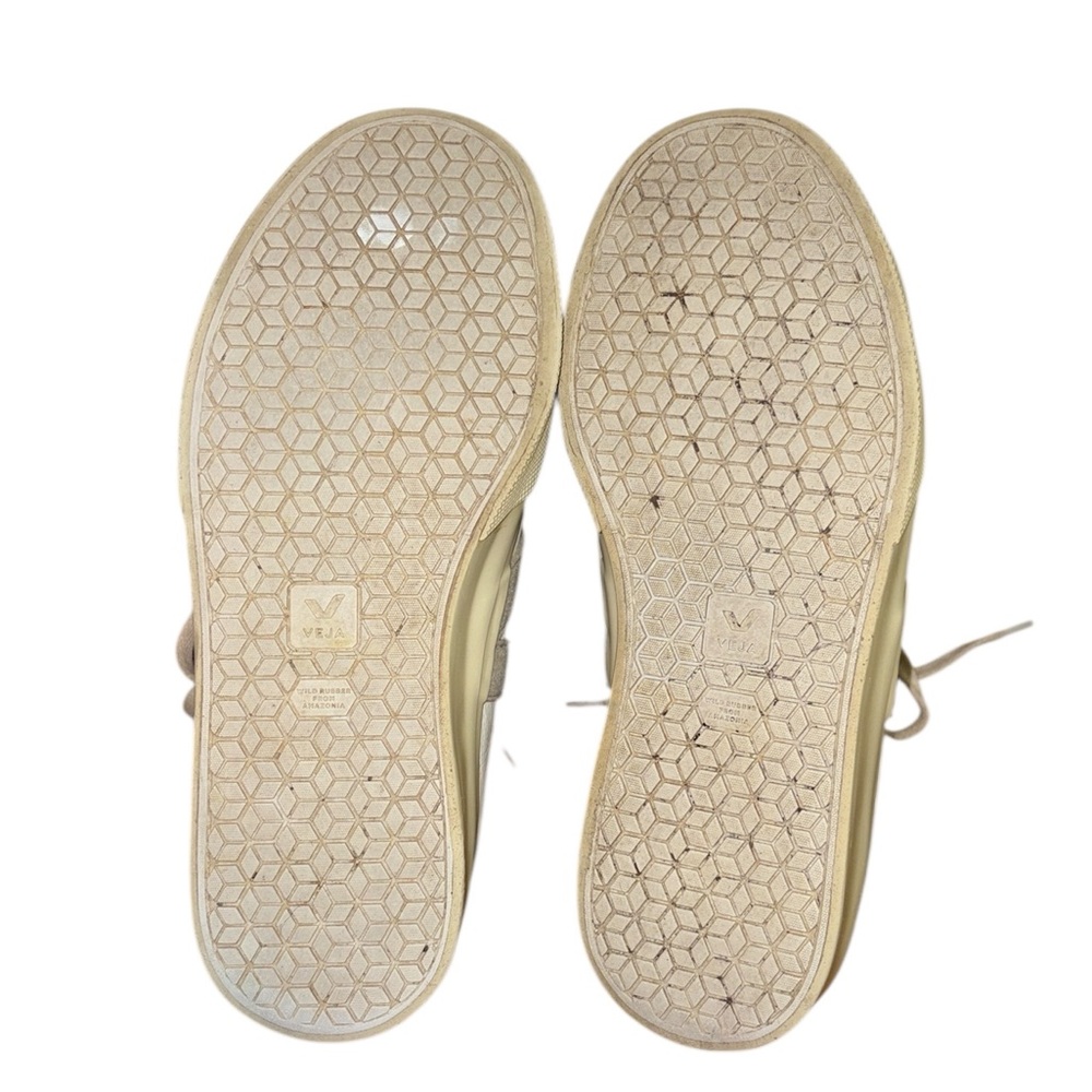 Veja Campo Sneakers in White Leather / Natural Suede - 8 - Picture 14 of 16